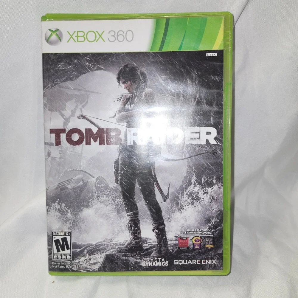 Tomb Raider Xbox 360 Game 2013 Square Enix‎ Crystal Dynamics Lara Croft CIB